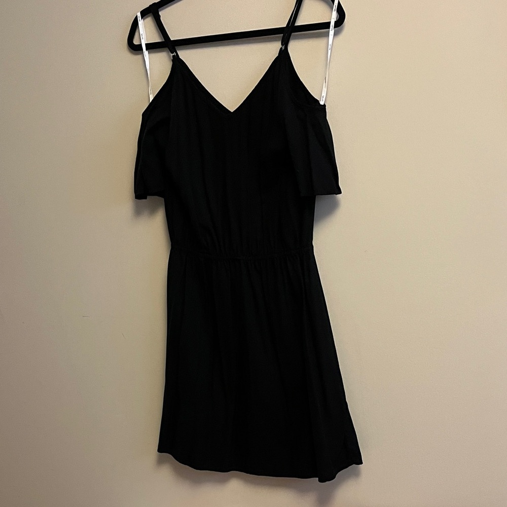 Splendid Black Strapless Dress